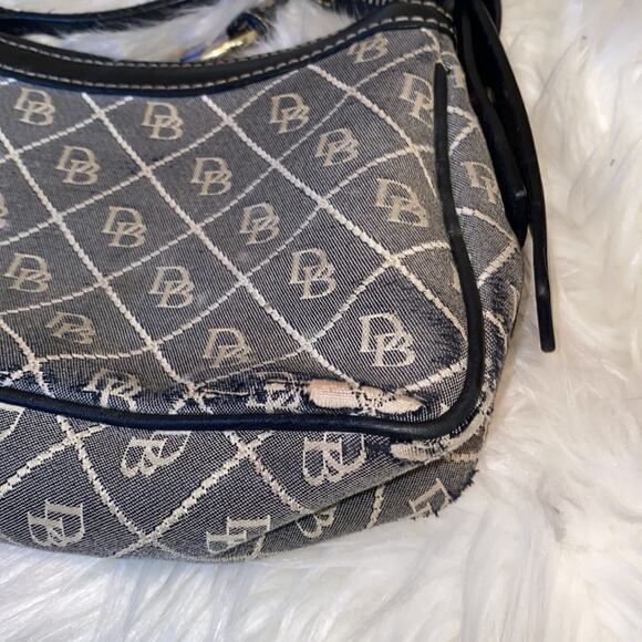 Dooney & Bourke Signature Small Hobo Purse - Picture 6 of 13